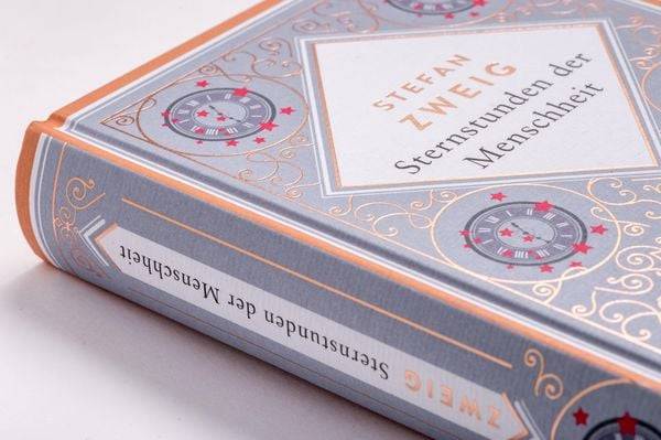 Stefan Zweig, Sternstunden der Menschheit. Schmuckausgabe mit Kupferprägung