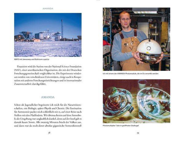 Unter den Polarlichtern der Antarktis