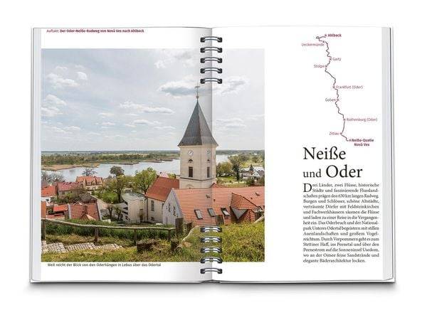 KOMPASS Radreiseführer Oder-Neiße Radweg