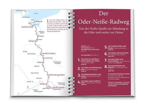 KOMPASS Radreiseführer Oder-Neiße Radweg