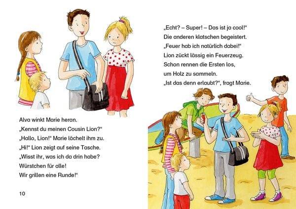 Leselöwen 2. Klasse - Mutgeschichten