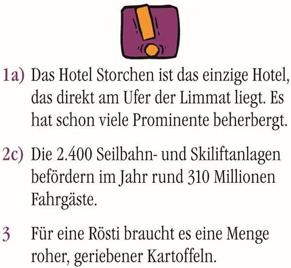Moses. - Pocket Quiz Sonderedition Schweiz