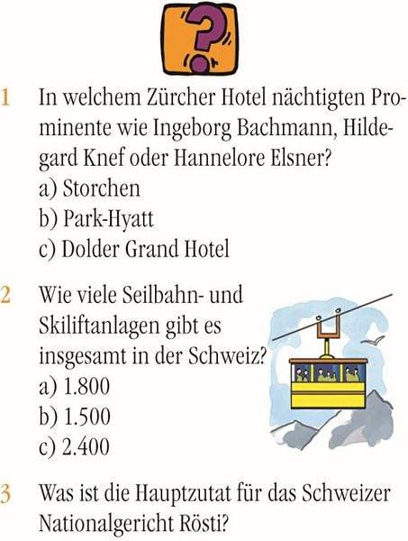 Moses. - Pocket Quiz Sonderedition Schweiz