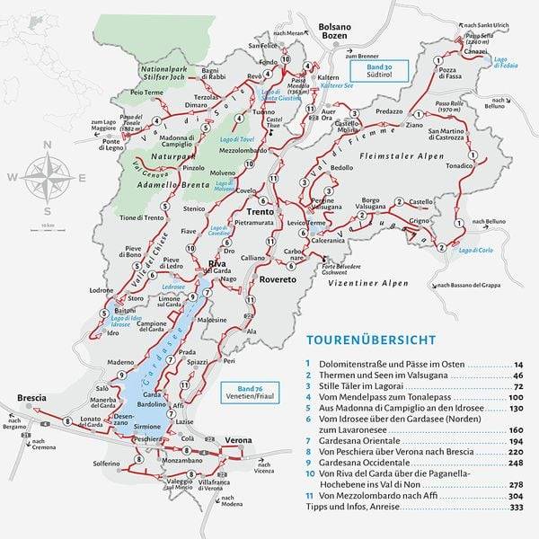 Entdeckertouren mit dem Wohnmobil Trentino