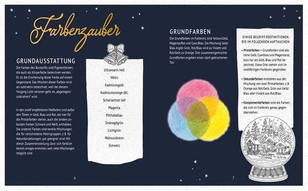 Mein Adventskalender-Buch zum Ausmalen: Colorful Christmas