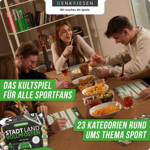 Denkriesen - Stadt Land Vollpfosten® - Sport Edition "grips Statt Gips." - A4