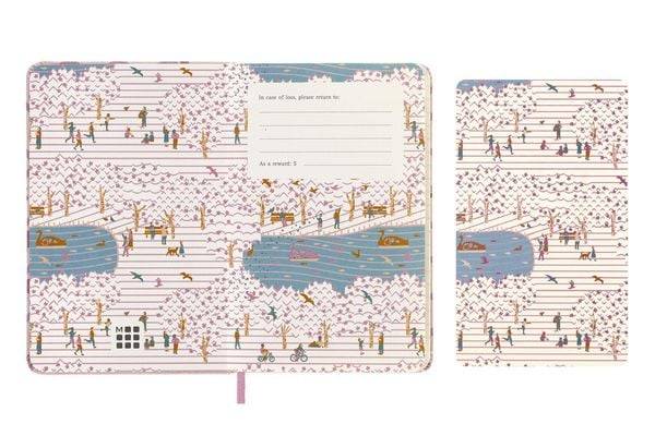 Moleskine Limited Edition Notebook Sakura, Pocket, Ruled, Couple, Hard Cover (5 x 8.25)