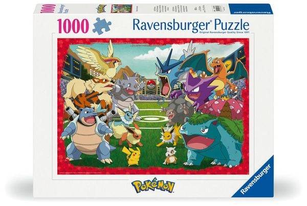 RAVENSBURGER - Puzzle Pokemon Kräftemessen 1000 Teile