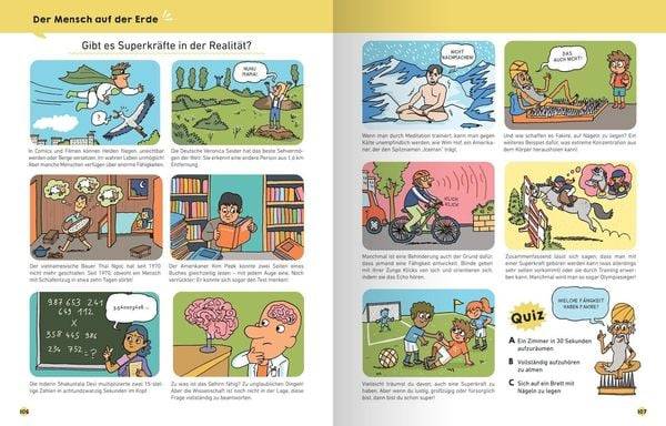 Mein Kinderwissen-Comic – Das Leben auf der Erde (Planet Erde, Pflanzen, Tiere, Der Mensch)