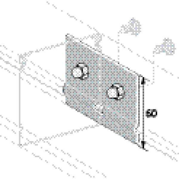 10 Stk. Pflitsch Verbindungslasche 180° PIK VL 180 S