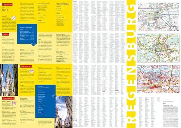 Falk Cityplan Regensburg 1:16.000
