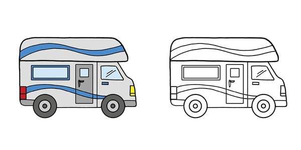 Mein allererstes dickes Malbuch (Traktor)