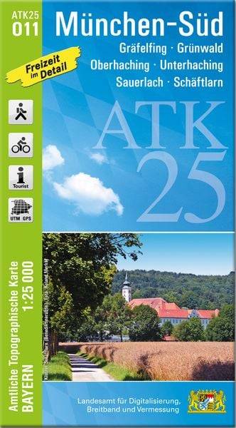 ATK25-O11 München-Süd (Amtliche Topographische Karte 1:25000)