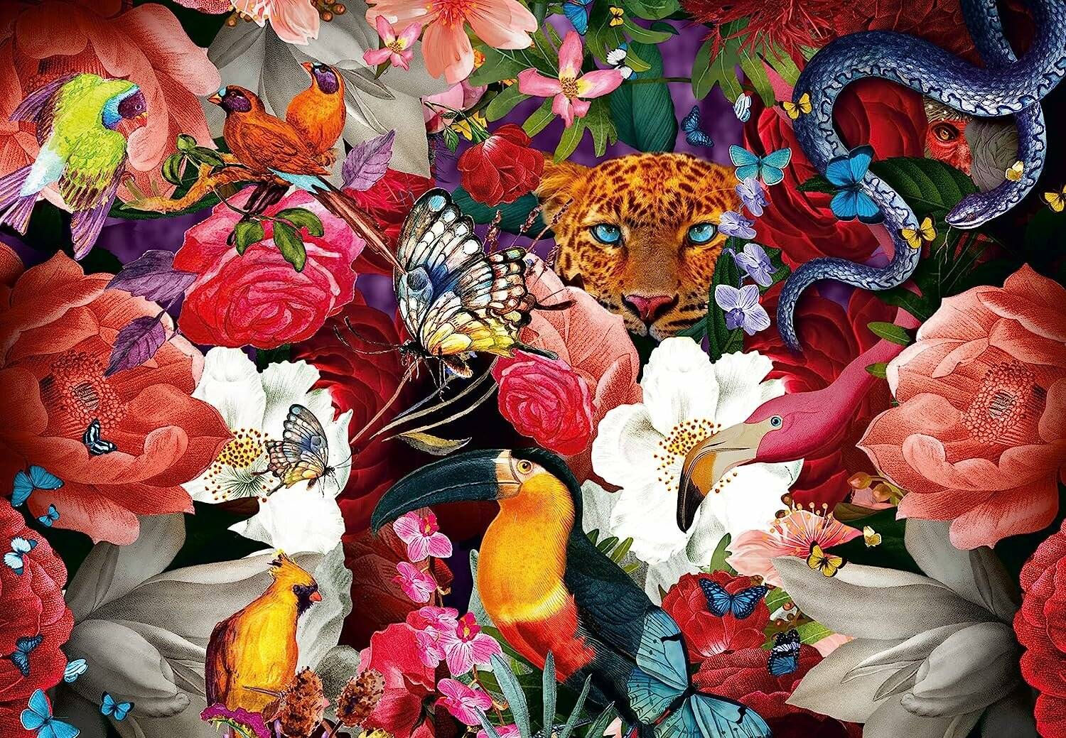RAVENSBURGER Puzzle Moment: Blumen 300 Teile