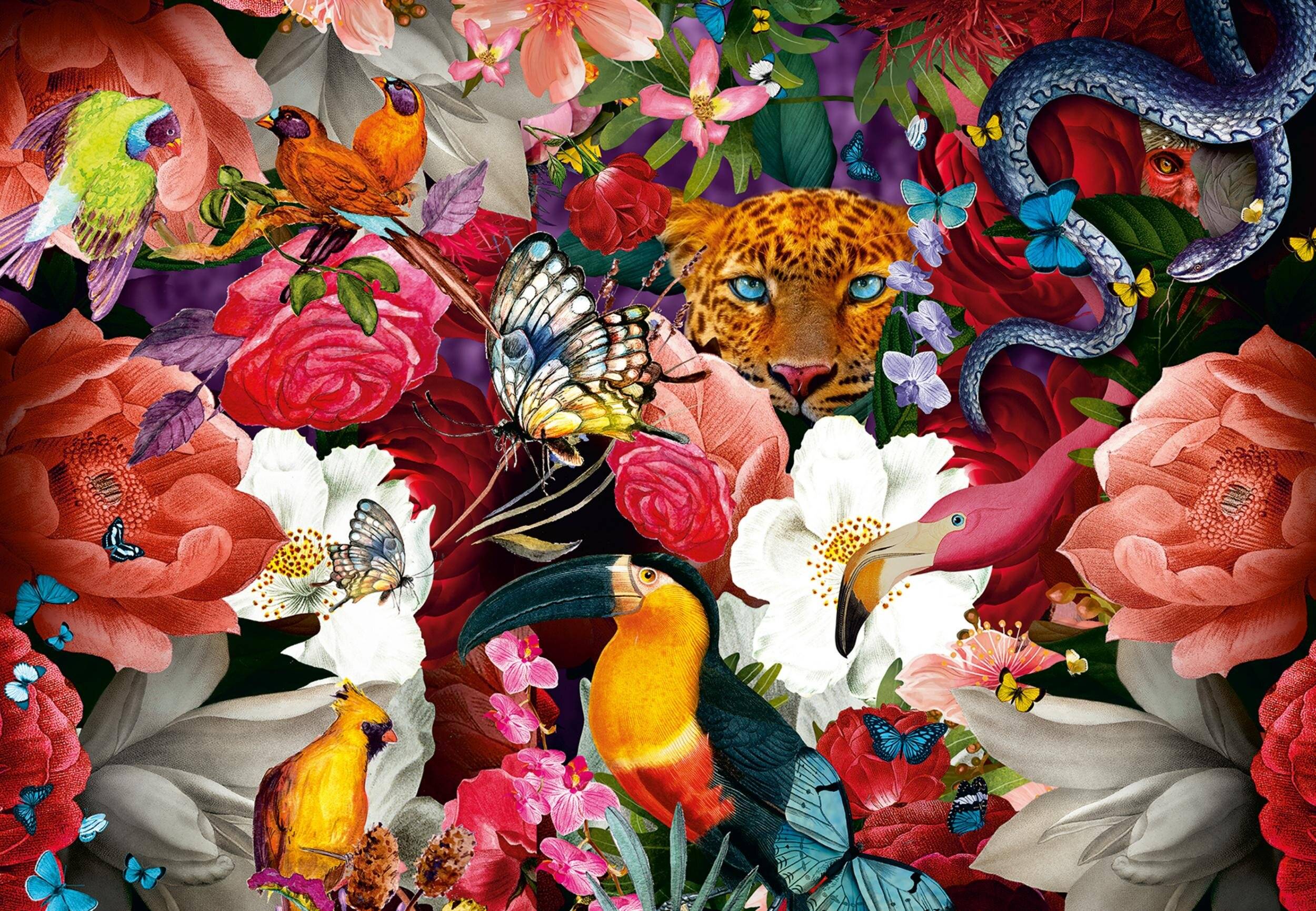 RAVENSBURGER Puzzle Moment: Blumen 300 Teile