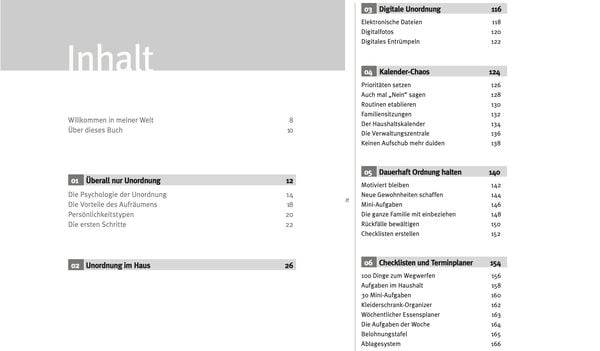 200 Tipps, Tricks und Techniken: Ordnung