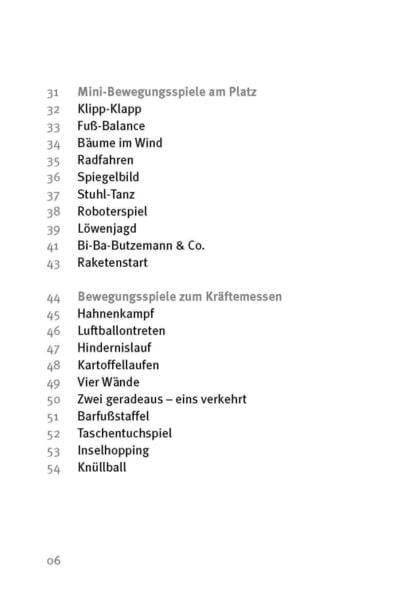 Die 50 besten Bewegungsspiele