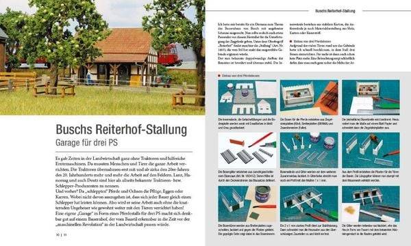 Modellbahnbau in Perfektion: Landwirtschaft und Bauernhöfe