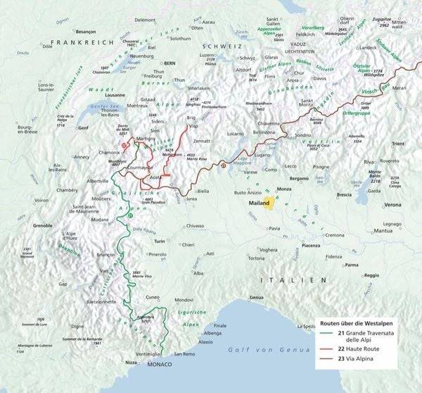 Alpencross mit dem Mountainbike
