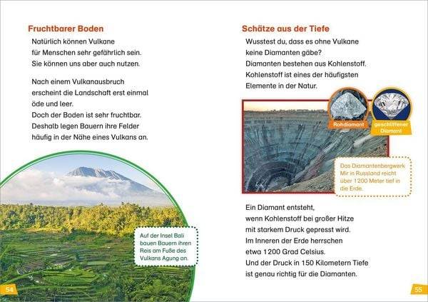WAS IST WAS Erstes Lesen Doppelband 3.Vulkane/Regenwald