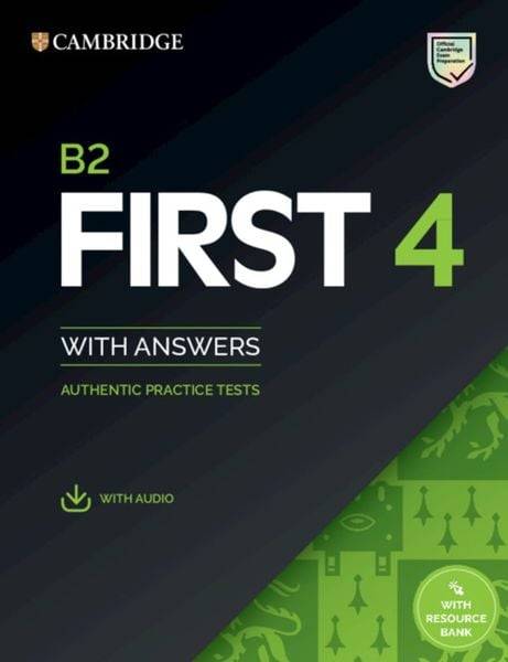 First 4. Student's Book with Answers with Audio download with Resource Bank