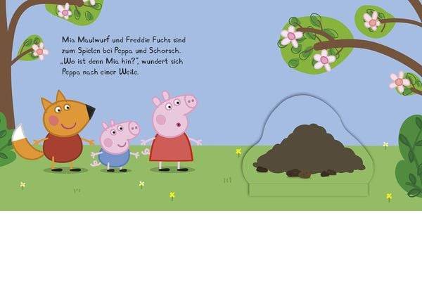 Peppa Pig: Peppa findet einen Schatz - Mein Abenteuer-Klappenbuch