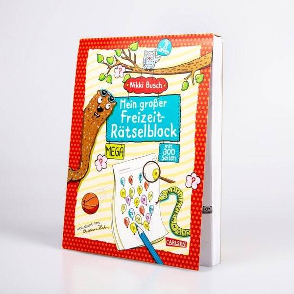 Mein großer Freizeit-Rätselblock
