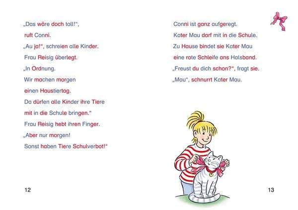 Lesen lernen mit Conni: Tolle Tier-Silben-Geschichten mit Conni