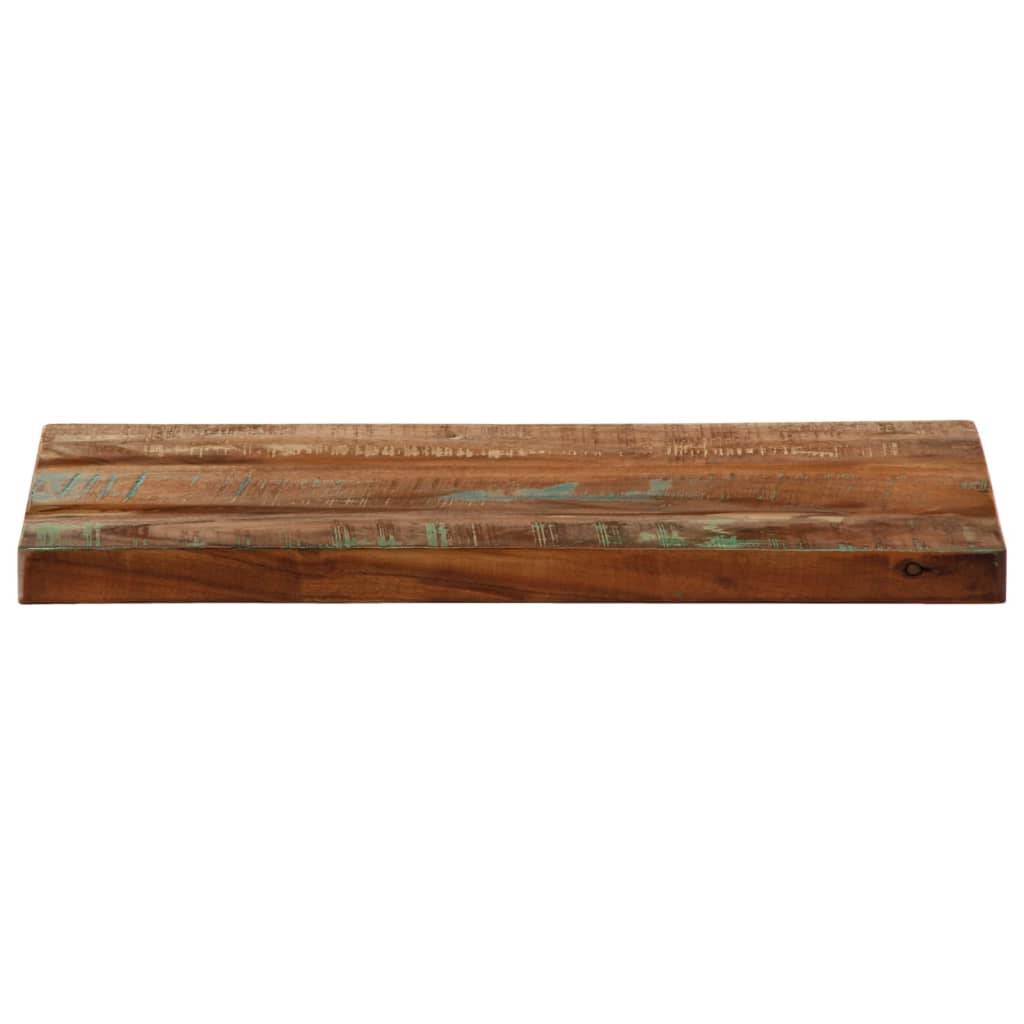 vidaXL Tischplatte 50x40x2,5 cm Rechteckig Altholz Massiv