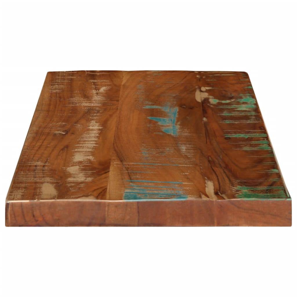 vidaXL Tischplatte 50x40x2,5 cm Rechteckig Altholz Massiv