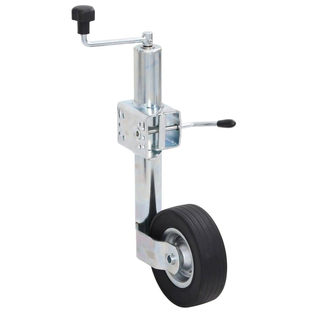 vidaXL Stützrad 60 mm mit 2 Stützrohren und 3 Klemmen