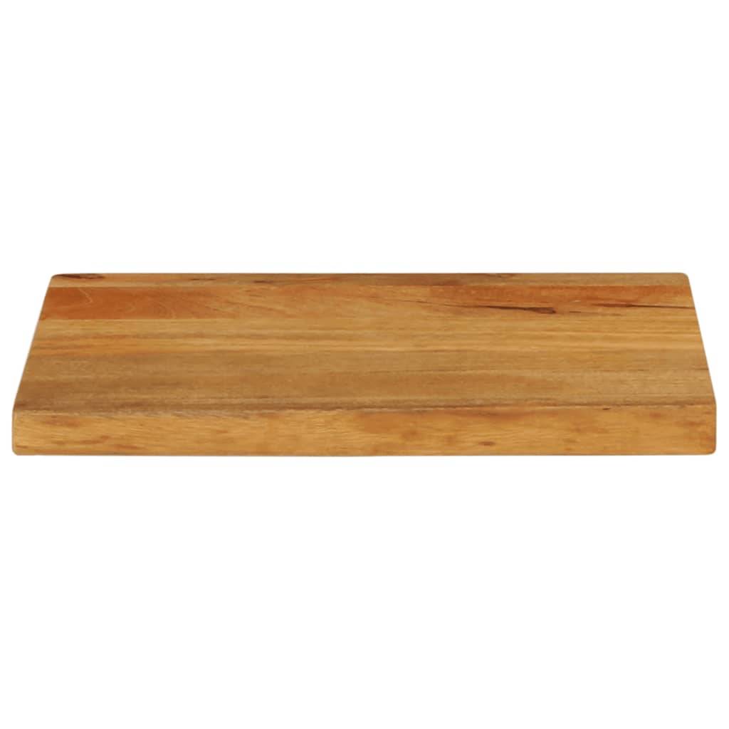 vidaXL Tischplatte mit Baumkante 40x30x3,8 cm Massivholz Mango