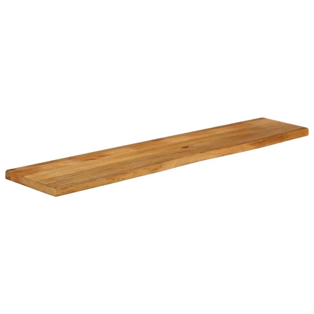 vidaXL Tischplatte mit Baumkante 160x30x2,5 cm Massivholz Mango