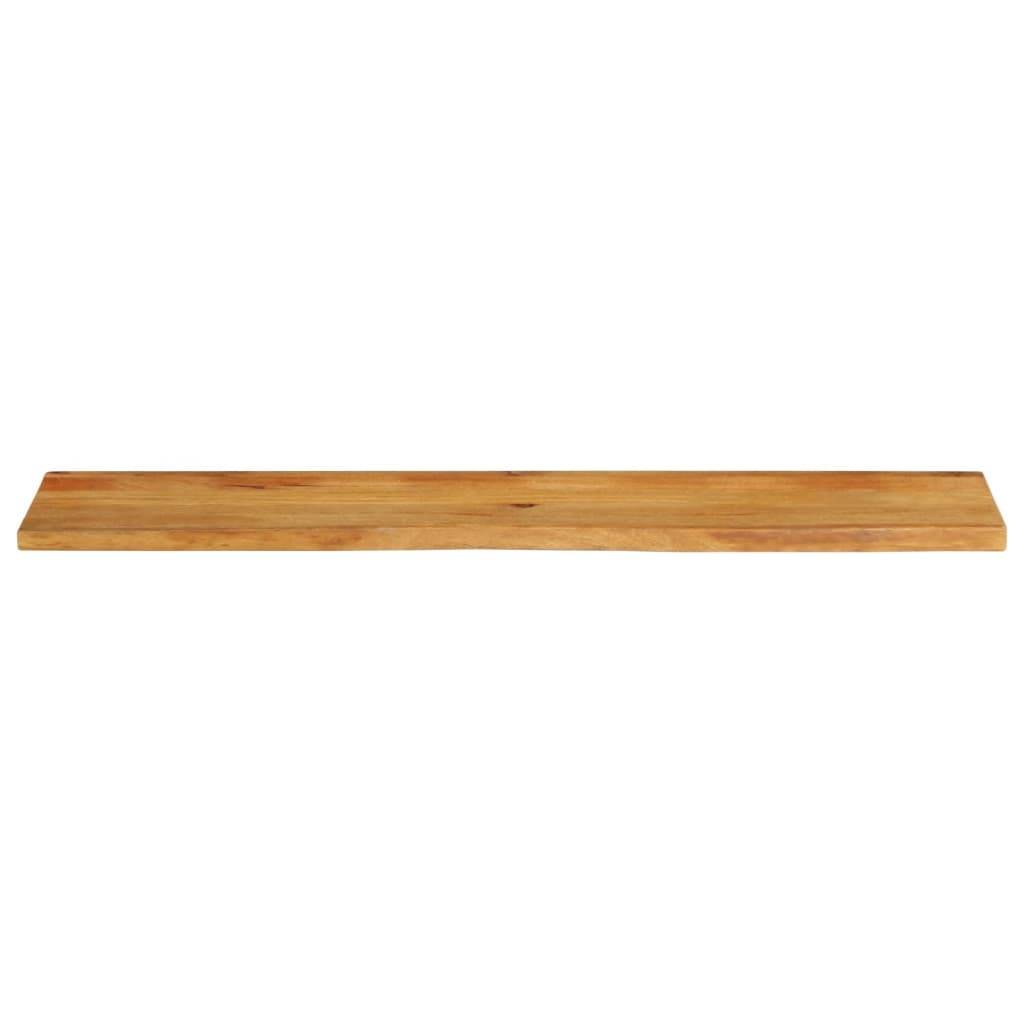 vidaXL Tischplatte mit Baumkante 180x40x3,8 cm Massivholz Mango