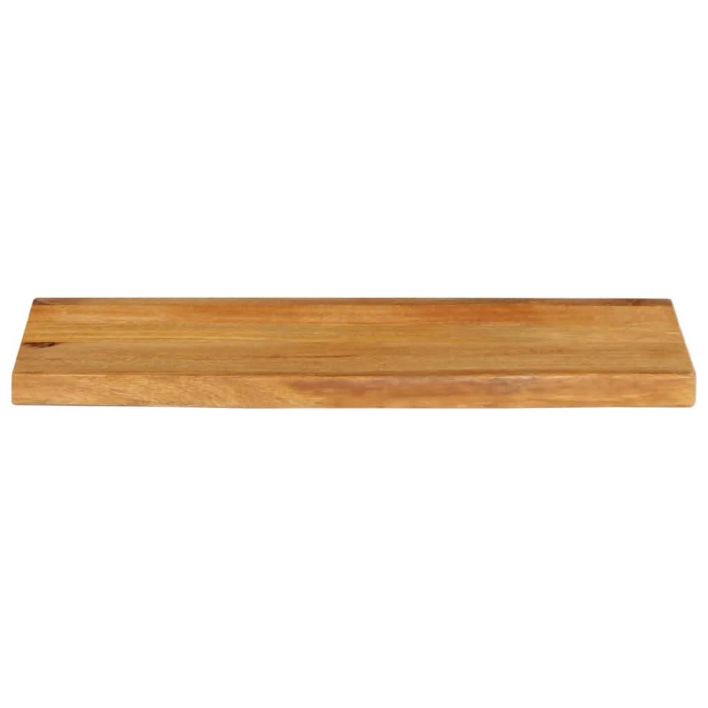 vidaXL Tischplatte mit Baumkante 70x40x3,8 cm Massivholz Mango