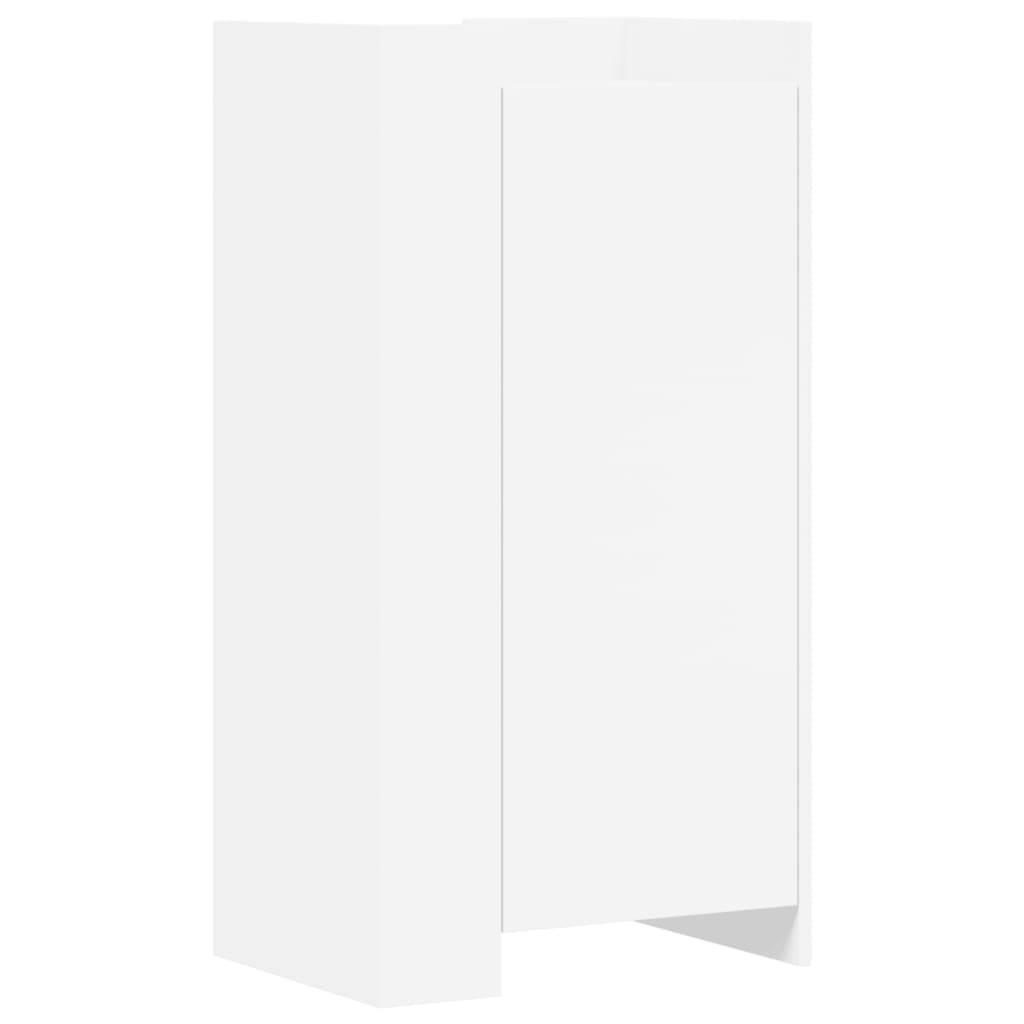vidaXL Schuhschrank Weiß 52x37,5x100 cm Holzwerkstoff