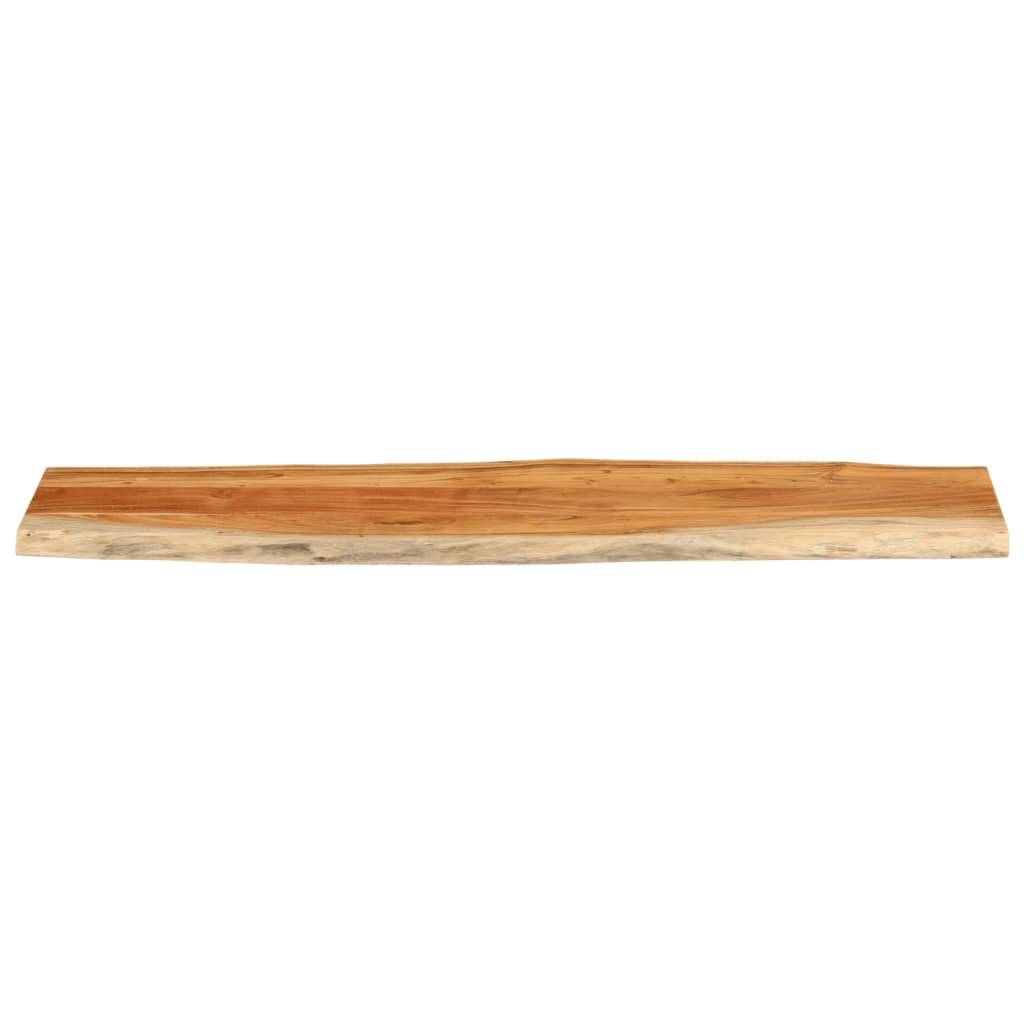 vidaXL Tischplatte 180x40x3,8cm Rechteckig Massivholz Akazie Baumkante