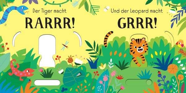Schieben und Lauschen: Wilde Tiere