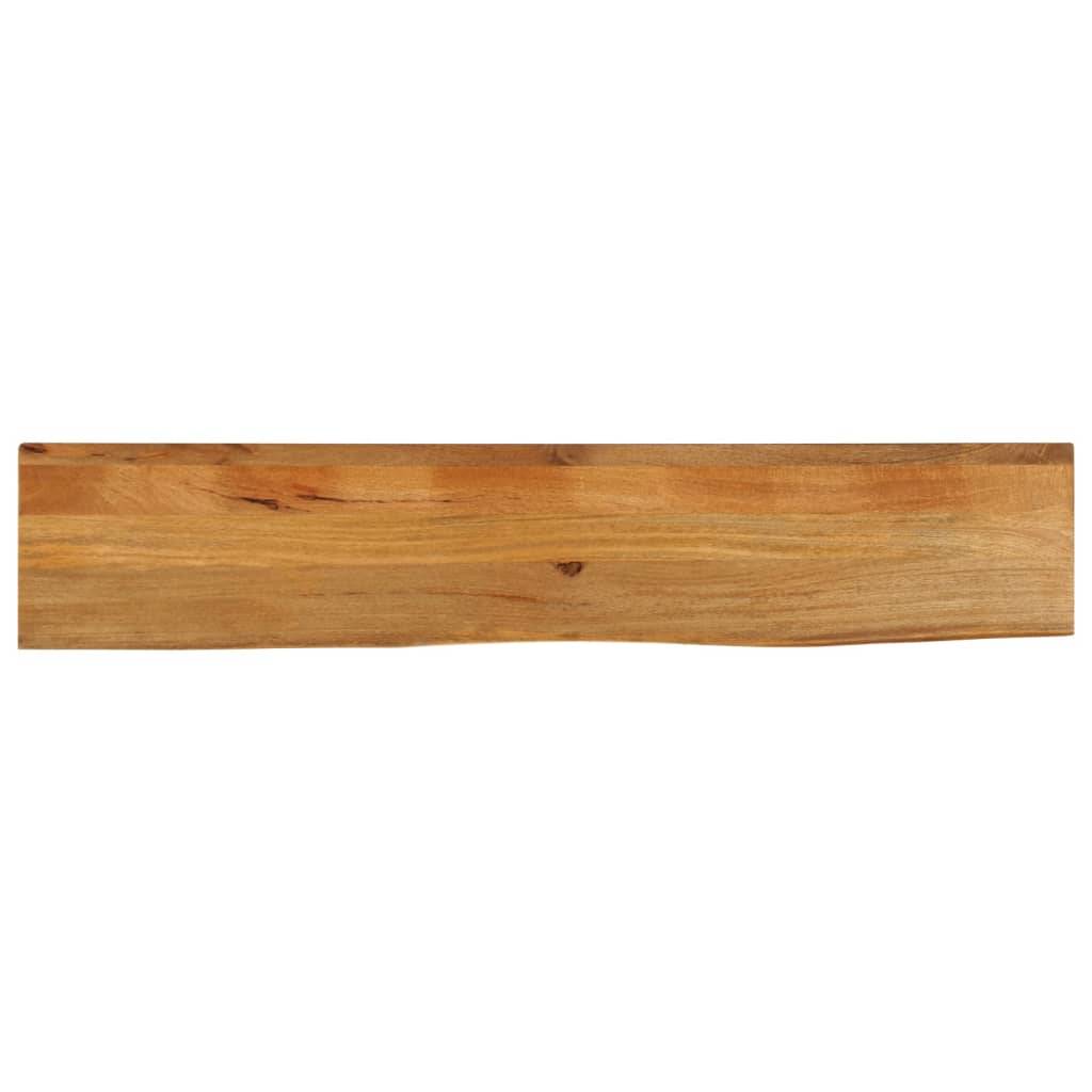 vidaXL Tischplatte mit Baumkante 180x40x3,8 cm Massivholz Mango