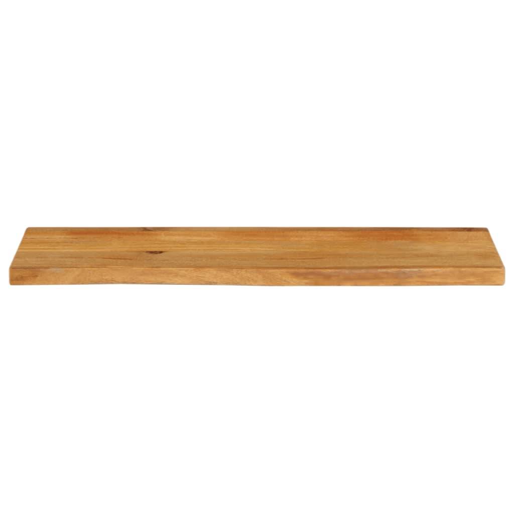 vidaXL Tischplatte mit Baumkante 120x40x3,8 cm Massivholz Mango