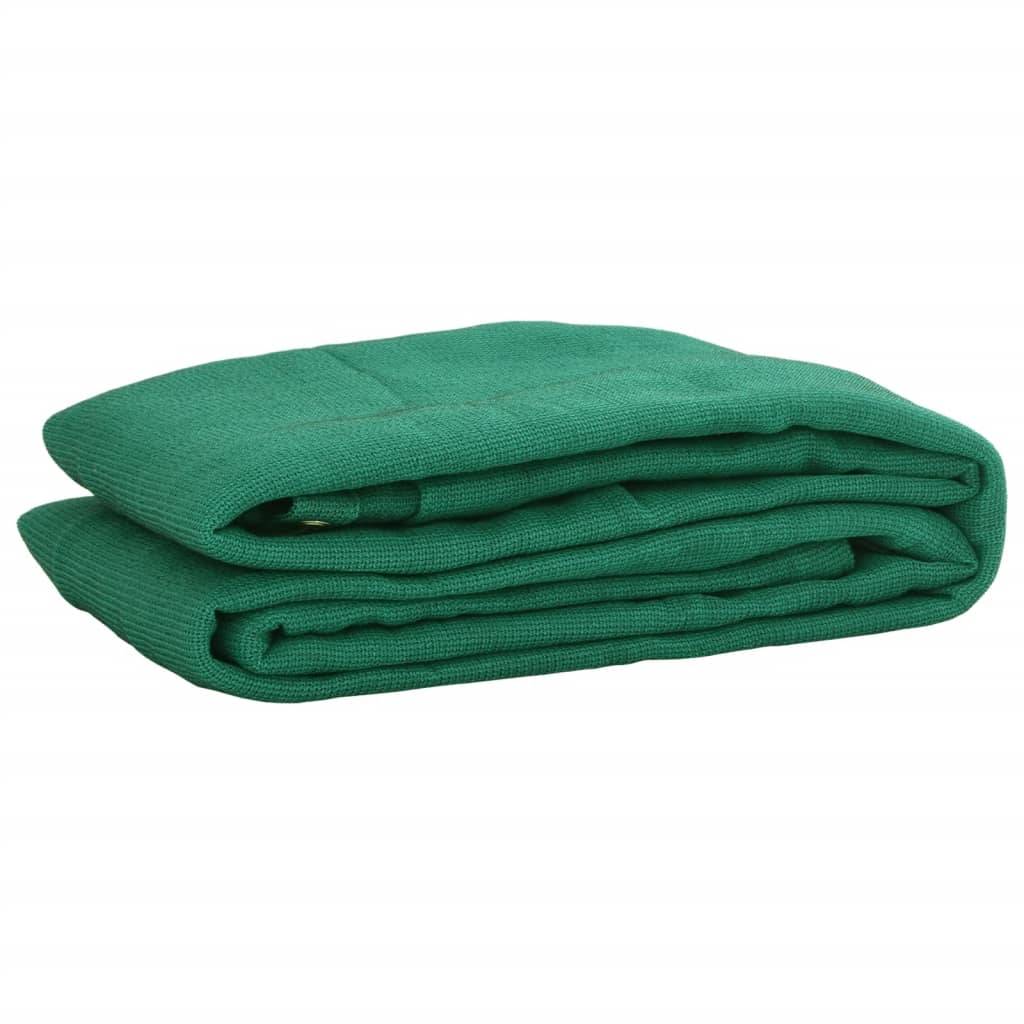 vidaXL Anhängernetz Grün 3,5x6 m HDPE