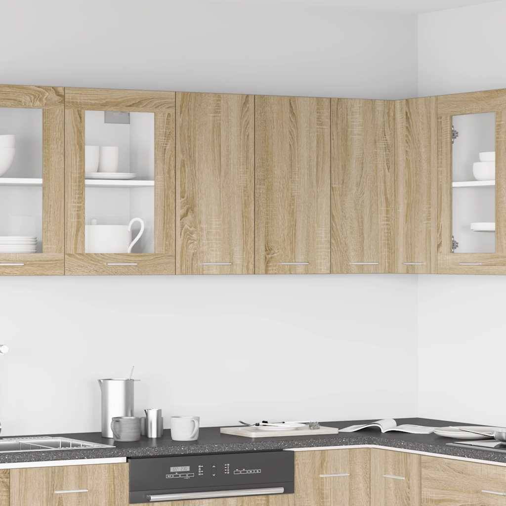 vidaXL Hängeschrank Lyon Sonoma-Eiche 60x31x60 cm Holzwerkstoff
