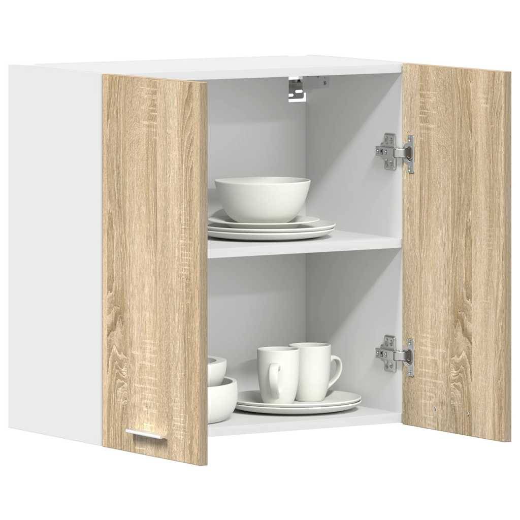 vidaXL Hängeschrank Lyon Sonoma-Eiche 60x31x60 cm Holzwerkstoff