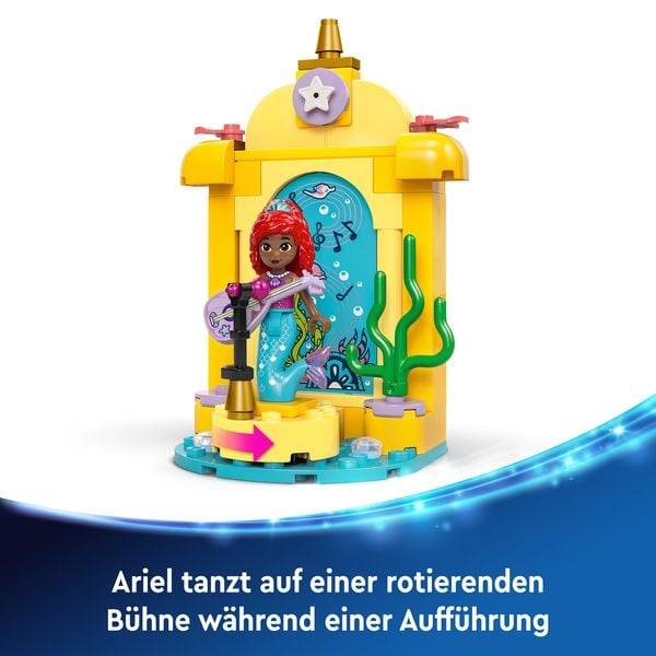 LEGO ǀ Disney Princess Arielles Musikbühne, Bauspielzeug 43235