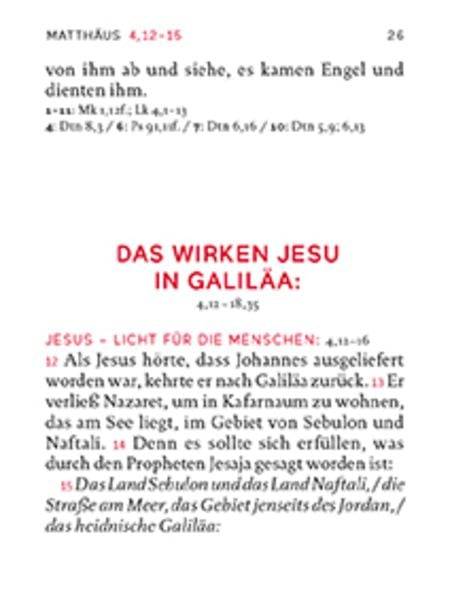 Klein-Ausgabe 4 Evangelien