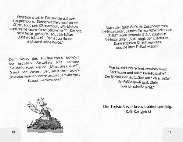 Die besten Fußballwitze - Wir haben zwar keine Chance, aber die müssen wir nutzen!