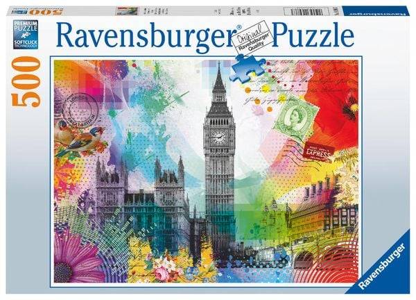 Puzzle Ravensburger Grüße aus London 500 Teile