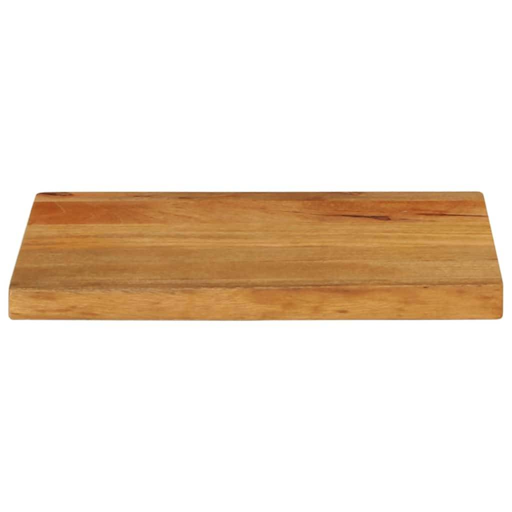 vidaXL Tischplatte mit Baumkante 50x40x2,5 cm Massivholz Mango