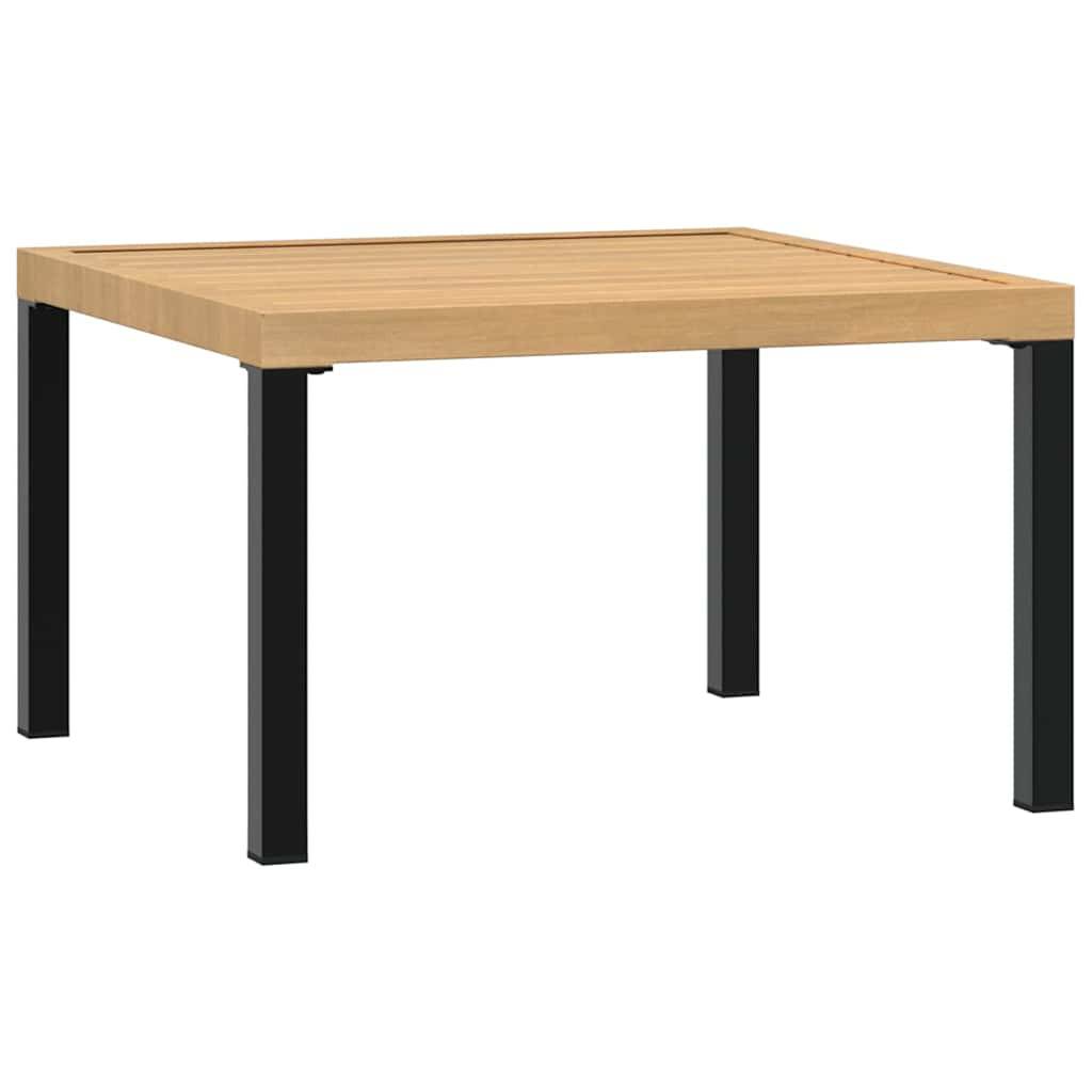 vidaXL 2-tlg. Garten-Sofagarnitur mit Kissen Schwarz Aluminium