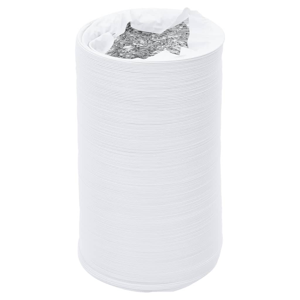 vidaXL Lüftungsschlauch Aluminium und PVC 6 m Ø10 cm